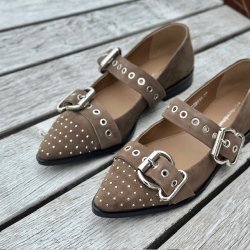 Loafer FUTURE VIBES oliven ruskind str 37-41