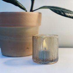 Hvide Fyrfadslys 2 stk