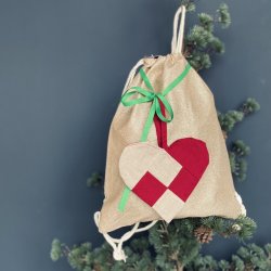 Glimmer mulepose til brn