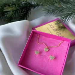 Smykkest darling heart forgyldt slv