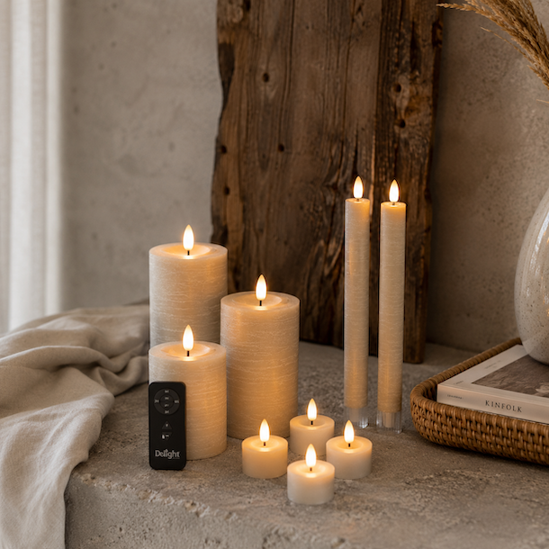 Start pakke LED LYS gaves�t - 9 lys + fjernbetjening