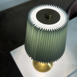 Bord lampe grn H 30 cm