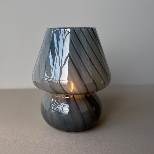 Lampe joyful H 19,5 cn Glas