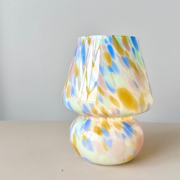 Lampe joyful chips glas 19x15 cm