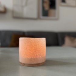 Urtepotte creme Glas