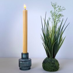 Lysestage vendbar glas