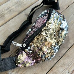 Pige Bltetaske - palliet