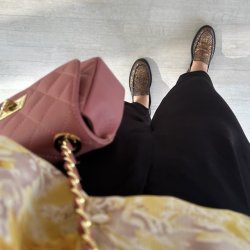 LOAFER CPHS BROWN GLITTER skind str 36-41