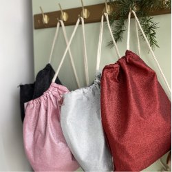 Glimmer mulepose til brn