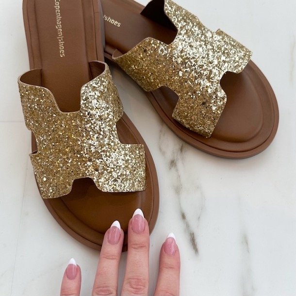 Slip in sandal IVY GLITTER str. 37-41