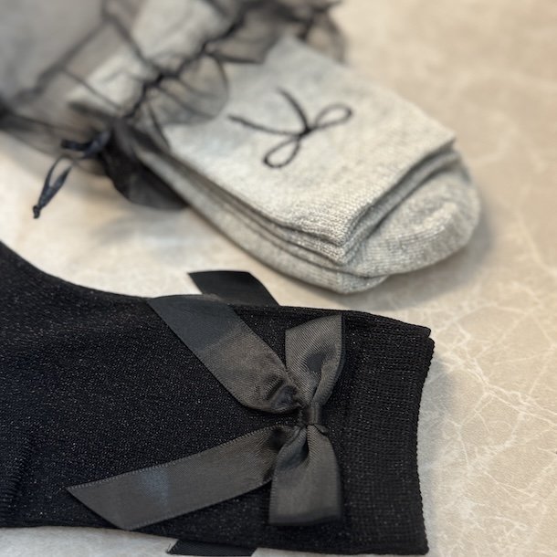 Glimmer strmper med sljfe 2 pak Str. 35-41