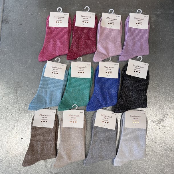 Glimmer str�mper - one size 36-42