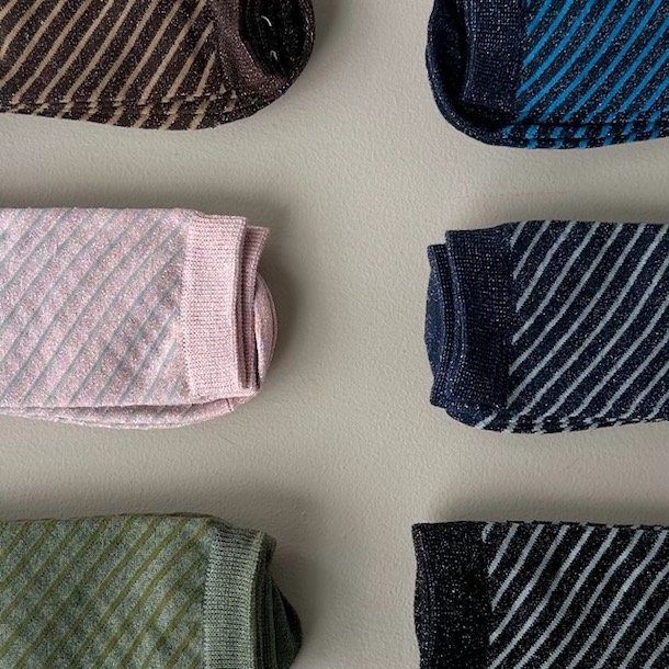 Glimmer strmper strib str 35-41