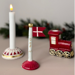 Flag lille god jul  Keramik