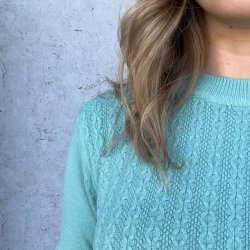 Strik med rund hals m-xxl