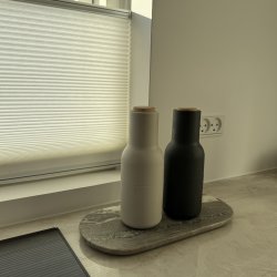 Ovalt sk�refad marmor 30 x 15 cm