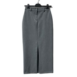 Mellemlang Nederdel Med Slids - str S-XL