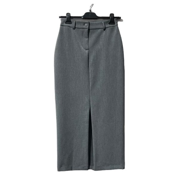 Mellemlang Nederdel Med Slids - str S-XL