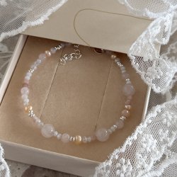 Armb�nd GRACE PEARL 17 + 3 CM - S�lv