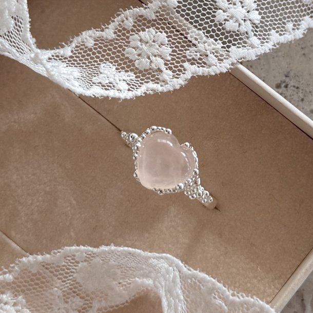 Fingering GRACE HEART SIZE 52-62 - S�lv 