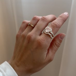 Fingering GRACE HEART SIZE 52-62 - S�lv 