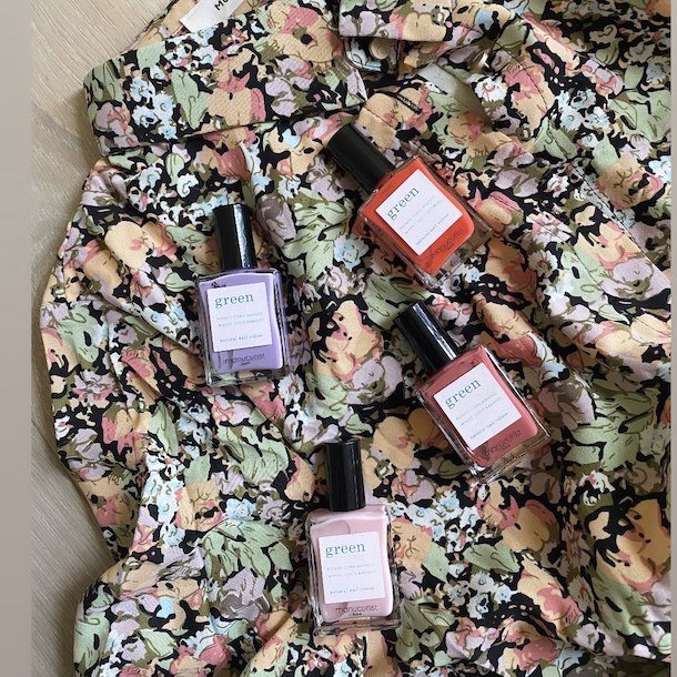 Skjorte Sarah pastel flower 100% viskose S-L