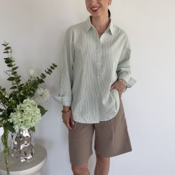 Skjorte Henriette gr�n Str. S-XL