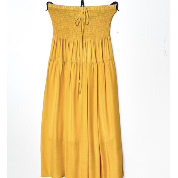 Nederdel / kjole med smock bomuld/viskose