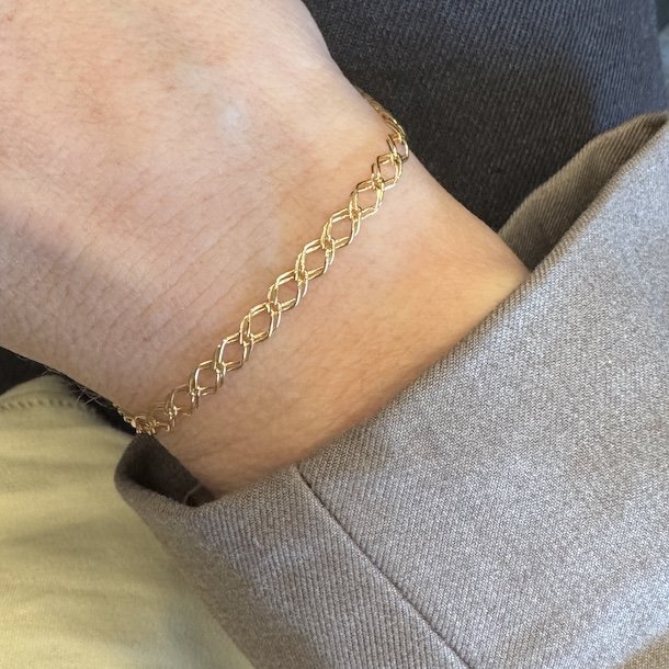 Frida Armb�nd forgyldt 