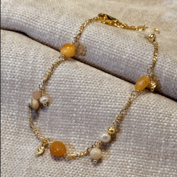 Armbnd GOLDEN forgyldt slv