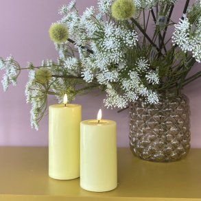 Lys Gul Bloklys 75 x 150mm