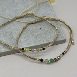 Vvet armbnd GYPSY pearls