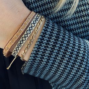 Vvet armbnd streight dot