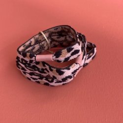 Leopard hrelastikker st af 4 stk