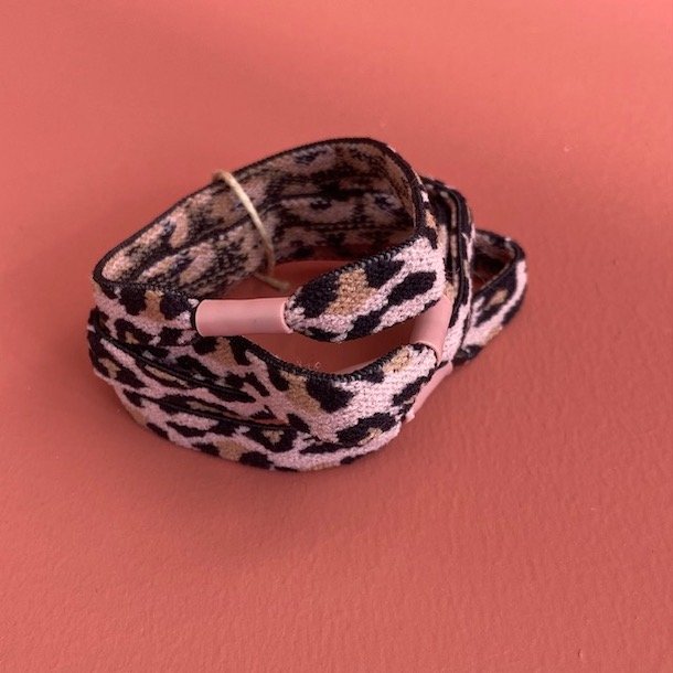 Leopard hrelastikker st af 4 stk