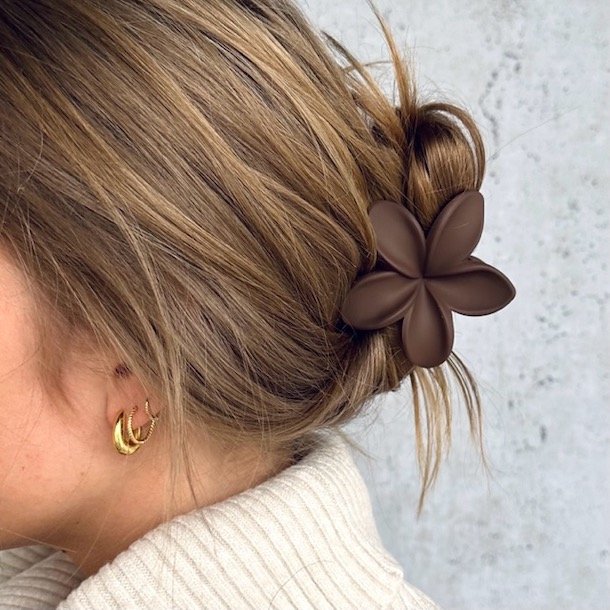 Hrklemme med blomster color