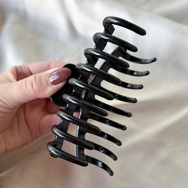 Hrklemme mega solid sort blank