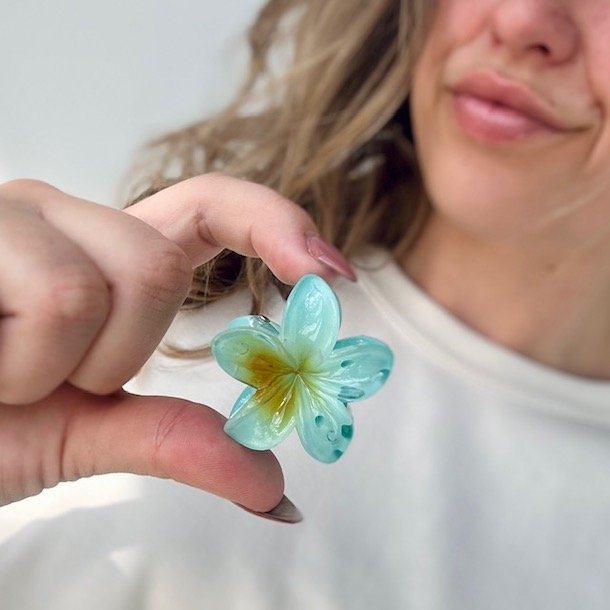 Mini hrklemme med blomster SUMMER