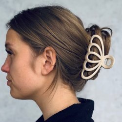 Hrklemme stor sky mat