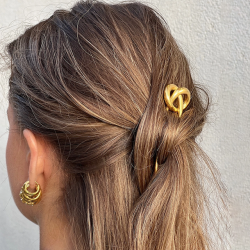 Hrpind KNOT vandfast 18kt. forgyldt