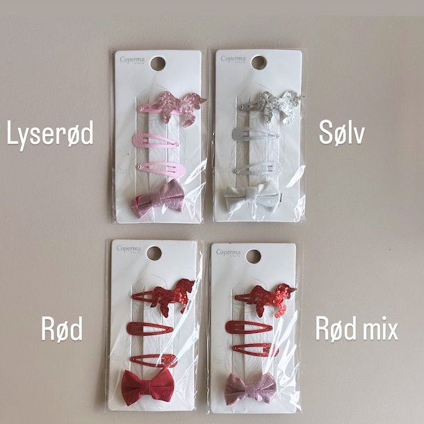 Hrspnde shiny enhjrning st a 4 stk.