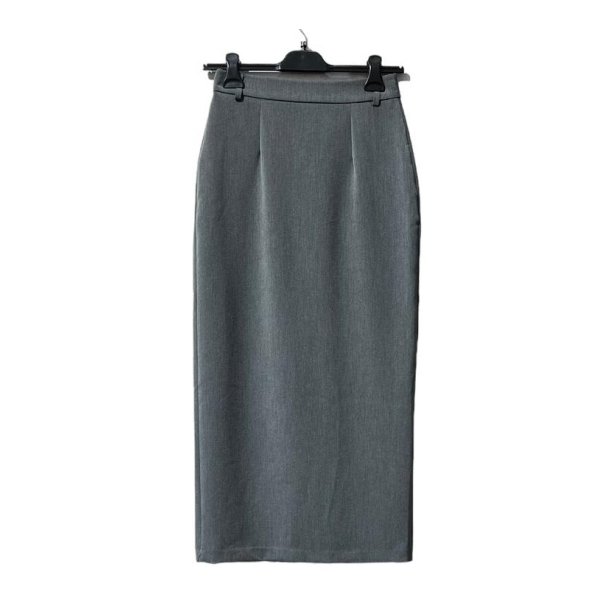 Mellemlang Nederdel Med Slids - str S-XL