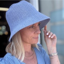 Sommer bllehat hklet natur materiale