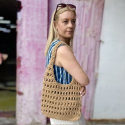 Taske h�klet sommershopper