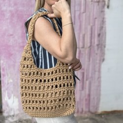 Taske h�klet sommershopper