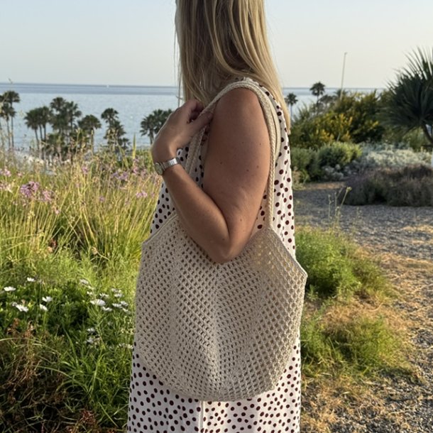 Flettet shopper med lynl�s