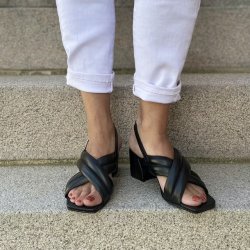 HEELS AND MORE Heels Sort skind str. 36-41