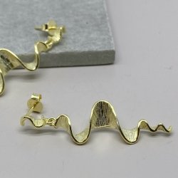 restikker Rhumba GLAM forgyldt slv