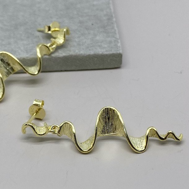 restikker Rhumba GLAM forgyldt slv