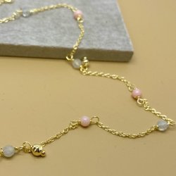 Halsde BRAZIL forgyldt slv